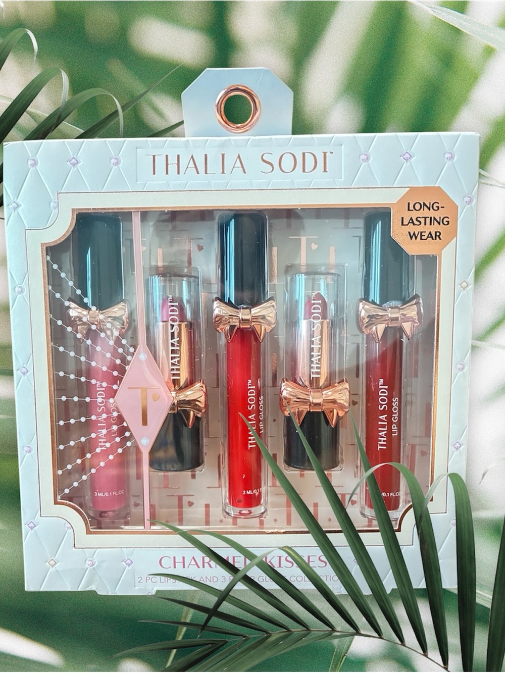 Thalia Sodi Lip Gloss Set - Red & Pink Shades